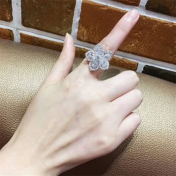 Freecus Flower Eternity Ring ［Light］ Flower Eternity Ring (Silver)【Luxe】 | Freecus